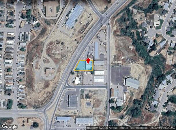  2128 Railroad Ave, Rifle, CO Parcel Map