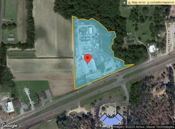  842 Ocean Hwy W, Supply, NC Parcel Map