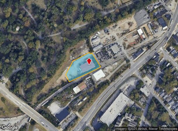  166 Lee St, Lexington, KY Parcel Map