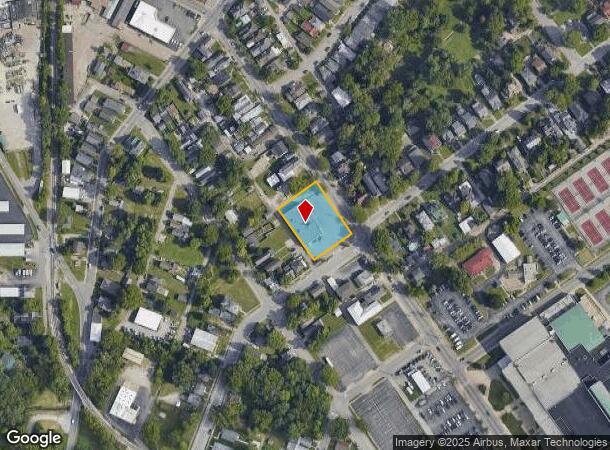  1209 Vincennes St, New Albany, IN Parcel Map