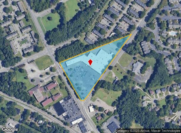  2800 W Sugar Creek Rd, Charlotte, NC Parcel Map