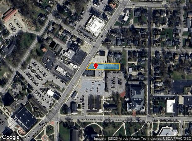  617 Claremont Ave, Ashland, OH Parcel Map