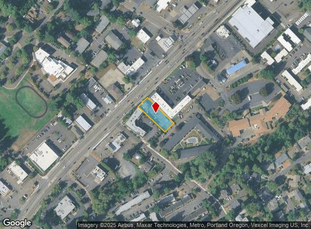  12990 Sw Pacific Hwy, Portland, OR Parcel Map