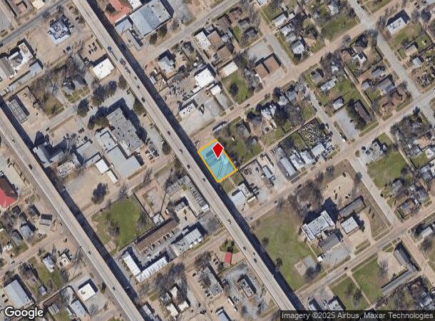 1201 Broad St, Wichita Falls, TX Parcel Map