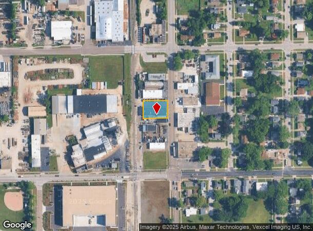  724 N Highland Ave, Aurora, IL Parcel Map