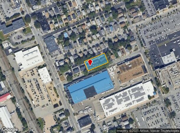  35R Thackeray St, Providence, RI Parcel Map