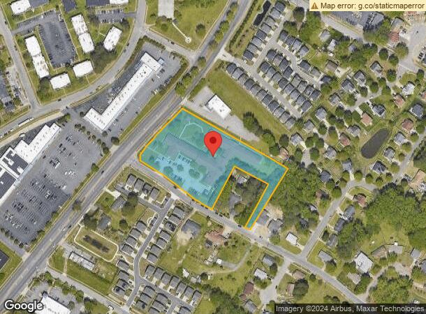  5580 Daniel Smith Rd, Virginia Beach, VA Parcel Map