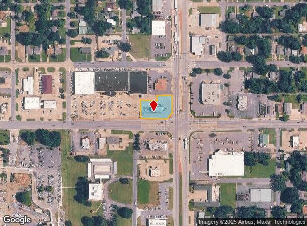  3200 W Okmulgee St, Muskogee, OK Parcel Map