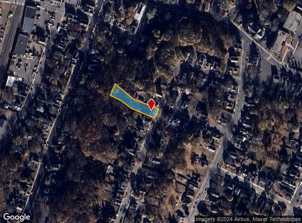  71 Catlin St, Meriden, CT Parcel Map