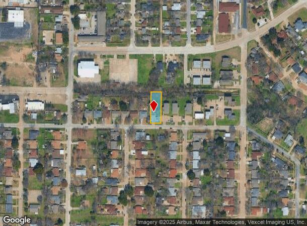  210 Renfro St, Grand Prairie, TX Parcel Map