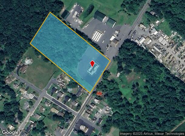 1605 Route 100, Bally, PA Parcel Map