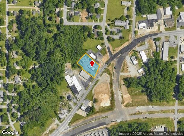  621 Mcdonald Ct, High Point, NC Parcel Map