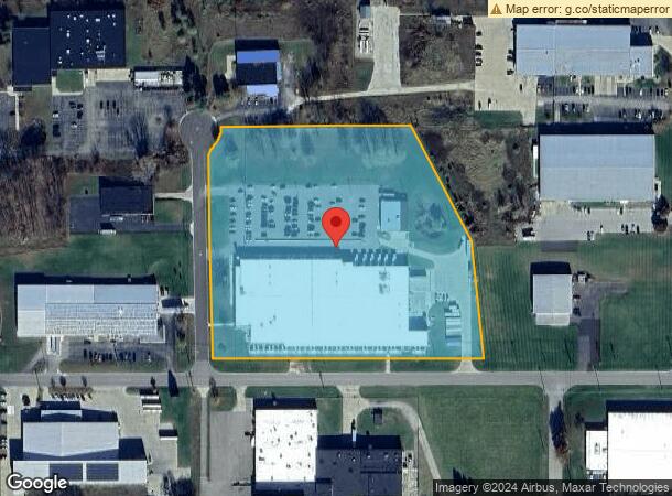  210 W Oliver Dr, Marshall, MI Parcel Map