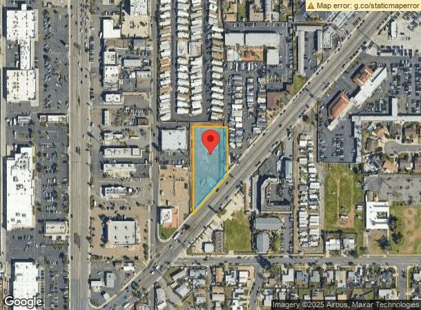  1338 E Main St, El Cajon, CA Parcel Map