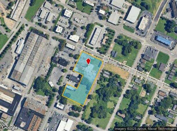  2616 Broad St, Chattanooga, TN Parcel Map