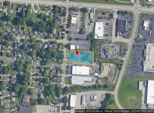  3060 Valleywood Dr, Dayton, OH Parcel Map