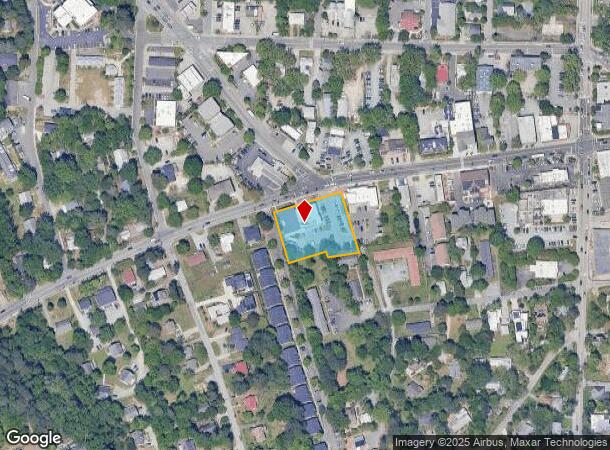 125 W Main St, Carrboro, NC Parcel Map