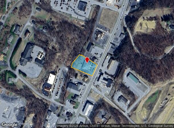 1680 Valley Rd, Berkeley Springs, WV Parcel Map