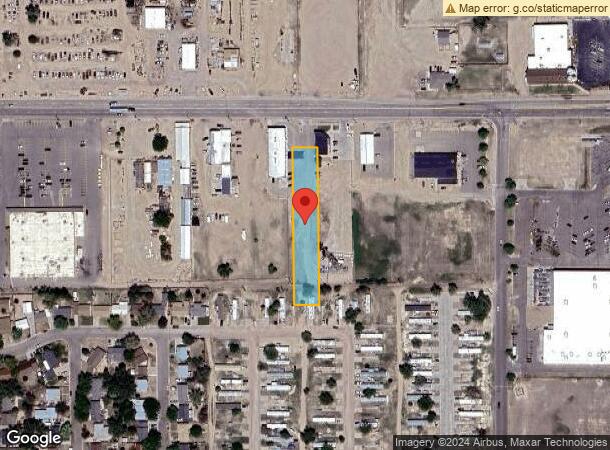  1200 E Olive St, Lamar, CO Parcel Map