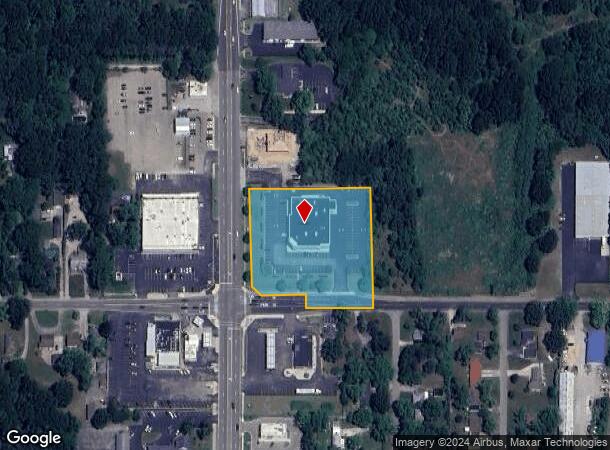  2485 W Glenlord Rd, Stevensville, MI Parcel Map