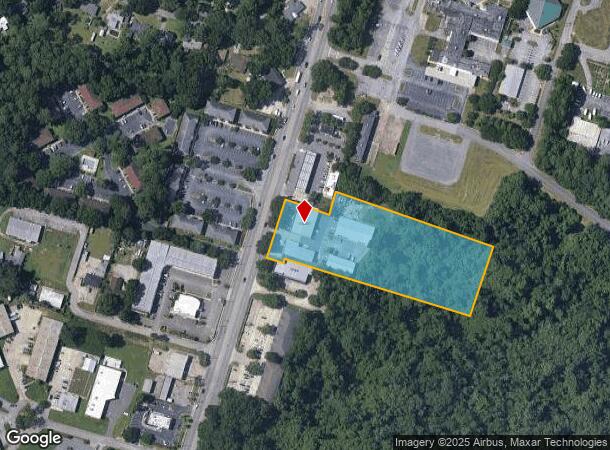  7602 Waters Ave, Savannah, GA Parcel Map
