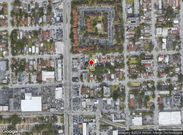  2608 Nw 26Th St, Miami, FL Parcel Map