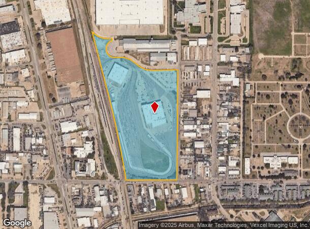 9739 Abernathy Ave, Dallas, TX Parcel Map