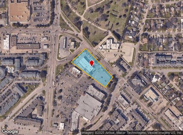  9655 Webb Chapel Rd, Dallas, TX Parcel Map