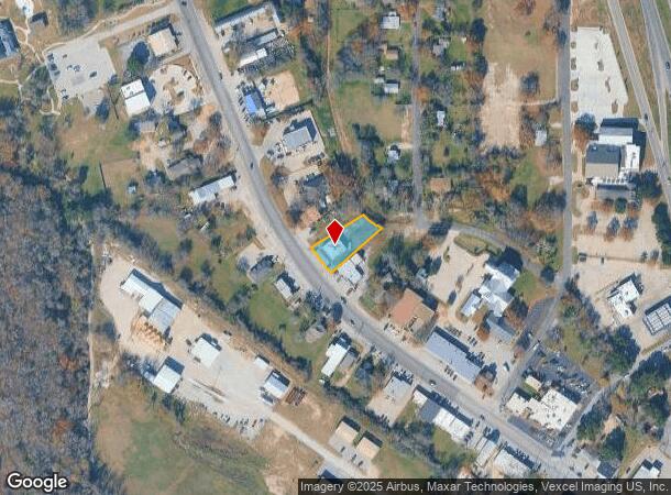  208 W Main St, Crowley, TX Parcel Map