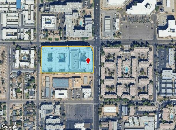  4626 N 16Th St, Phoenix, AZ Parcel Map
