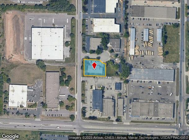 9781 86Th Ave N, Maple Grove, MN Parcel Map