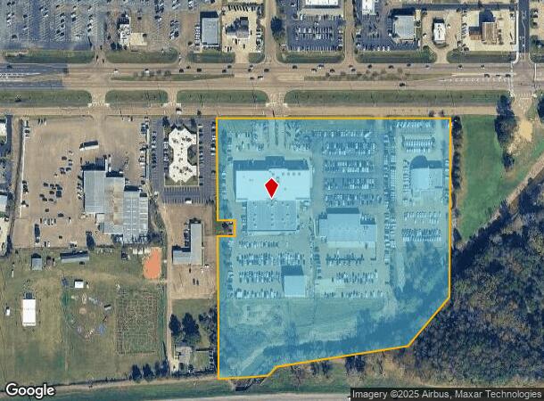 1499 W Government St, Brandon, MS Parcel Map
