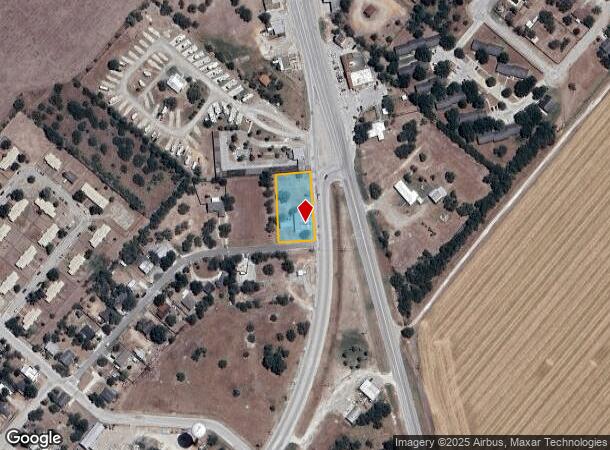 1205 N Front St, Mathis, TX Parcel Map