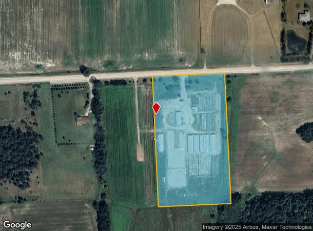  9837 Metcalf Rd, Kenockee, MI Parcel Map