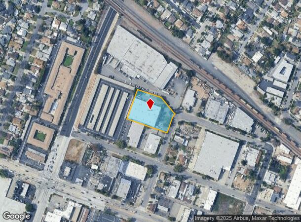 7633 Bequette Ave, Pico Rivera, CA Parcel Map