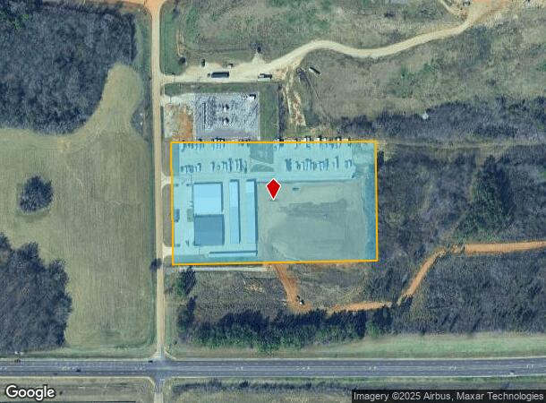  5126 Sandidge Rd, Olive Branch, MS Parcel Map