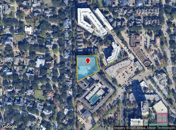  510 Bering Dr, Houston, TX Parcel Map