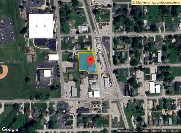  70 N Railroad St, Whiteland, IN Parcel Map