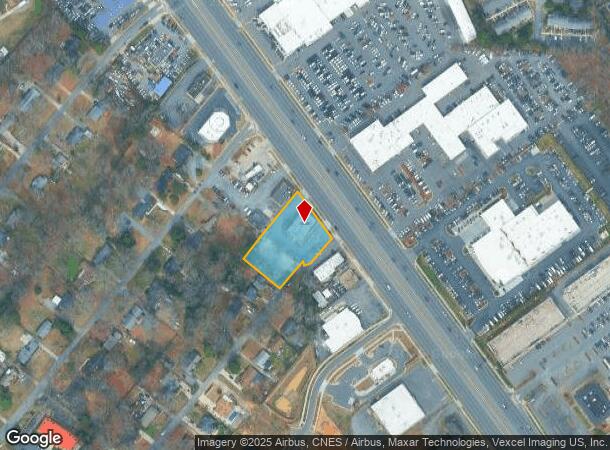  5122 E Independence Blvd, Charlotte, NC Parcel Map