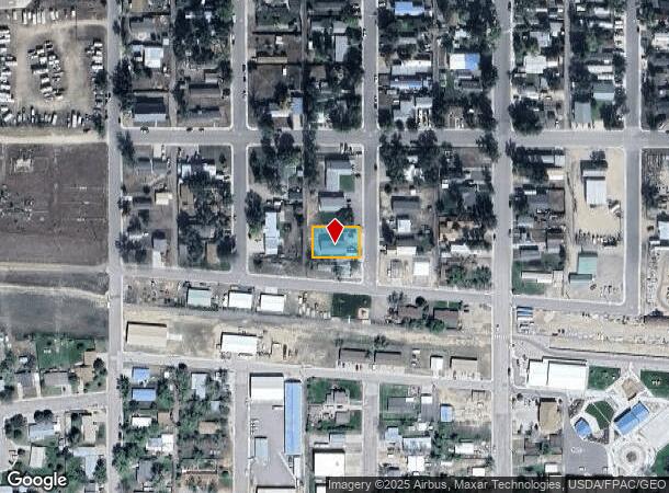 109 N 7Th St, Glenrock, WY Parcel Map