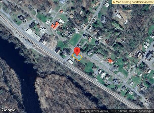  14683 Church St, Eagle Rock, VA Parcel Map