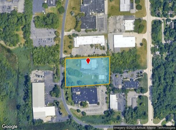 287 Jackson Plz, Ann Arbor, MI Parcel Map