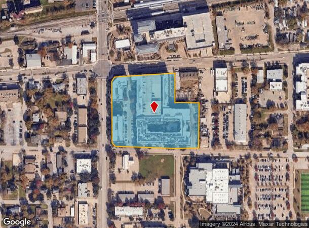  909 S Main St, Keller, TX Parcel Map