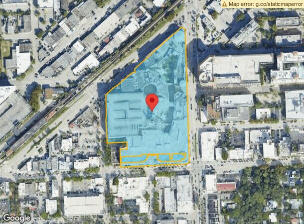  5701 Sunset Dr, South Miami, FL Parcel Map