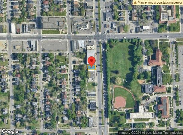  16915 Livernois Ave, Detroit, MI Parcel Map