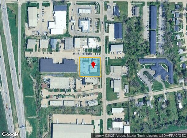3500 J St Sw, Cedar Rapids, IA Parcel Map