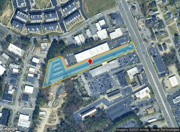 7215 W Broad St, Henrico, VA Parcel Map