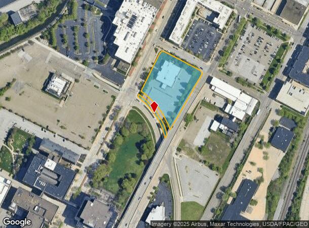  445 S Main St, Akron, OH Parcel Map