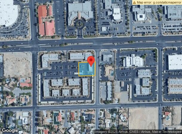  7211 W Sahara Ave, Las Vegas, NV Parcel Map