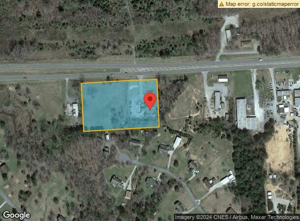  2526 Highway 72 E, Abbeville, SC Parcel Map